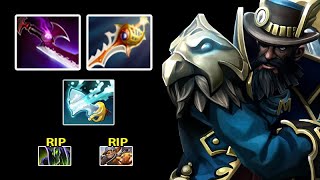 Silver Edge + Divine Rapier 1 SHOT Kunkka Mid Insane Damage Tidebringer 7.33e Dota 2