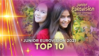Junior Eurovision 2021: TOP 10 (So far + 🇷🇸)