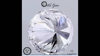 0.90ct Round D VS1 IGI certified Lab Diamond orbisgems