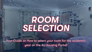 Room Selection at AU: 2026