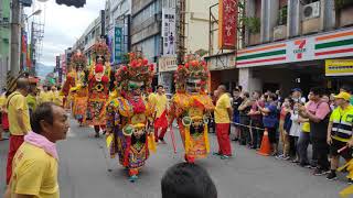 109.10.02羅東城隍廟-恭祝 城隍爺 聖誕-日巡-范謝將軍意會