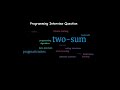 Two Sum - LeetCode 1 - Python