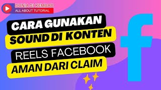 CARA AMAN PAKAI SOUND DI FACEBOOK PRO (AUDIO ASLI)