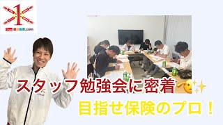 【徳島No1！】カースポ勉強会に潜入❣️目指せ保険のプロ😆