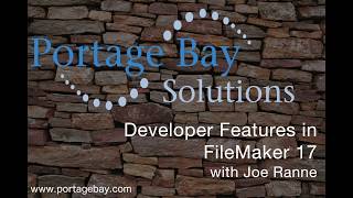FileMaker 17 New Developer Features
