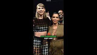 Kim Kardashian loses 100K+ IG followers, swifties flood comment section. #Shorts  #TaylorSwift