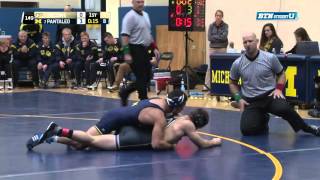 Purdue Boilermakers vs. Michigan Wolverines Wrestling: 149 Pounds - Golding vs. Pantaleo