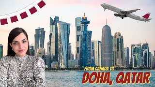 Traveling to the RICHEST country in the world?! DOHA, QATAR VLOG