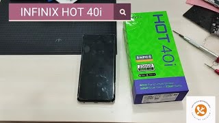 INFINIX HOT 40i,LCD NYA BERGARIS,BEGINI CARA GANTI LCD INFINIX HOT 40i