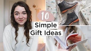 10 SIMPLE \u0026 MEANINGFUL CHRISTMAS GIFT IDEAS