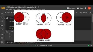 Merging and Joining with pandas (inner, left, right, outer)