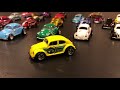 my entire hot wheels vw bug collection