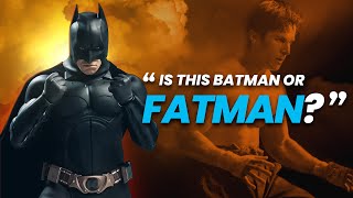 Christian Bale was too big for Batman
