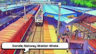 Gondia Railway Station Shot ! Gondia Railway Station Best View! Best View of Gondia Railway station!