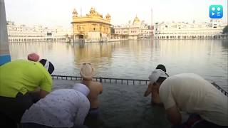 Few devotees offer prayers at Golden Temple on Baisakhi