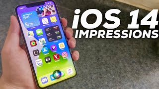 Day 1 Impressions of iOS 14