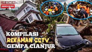 ❗ Kumpulan Rekaman CCTV Detik Detik Gempa Cianjur ❗