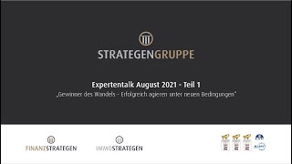 STRATEGENGRUPPE - Expertentalk 1.1 zur Regierungsbildung, Besteuerung \u0026 Holdingstruktur (Part 1)