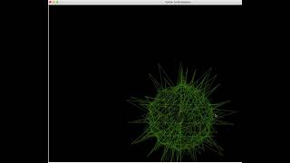 Drawing Corona shape on Python using Python turtle in VS Code