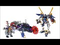 lego ninjago 70642 killow vs. samurai x lego speed build review