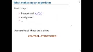 Control structures: basics + compounds