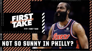 Why it’s NOT ALL SUNNY for James Harden & the 76ers 😬 | First Take