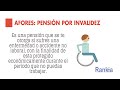 Pensión por invalidez en afore