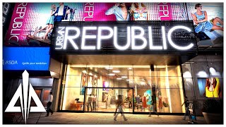Times Square Urban Republic Shopping Center Virtual Tour | Trinity Animation