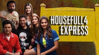 Housefull 4 |Housefull 4 Express|Akshay|Riteish|Bobby|Kriti S|Pooja|Kriti K|Sajid N|Farhad| Oct 25