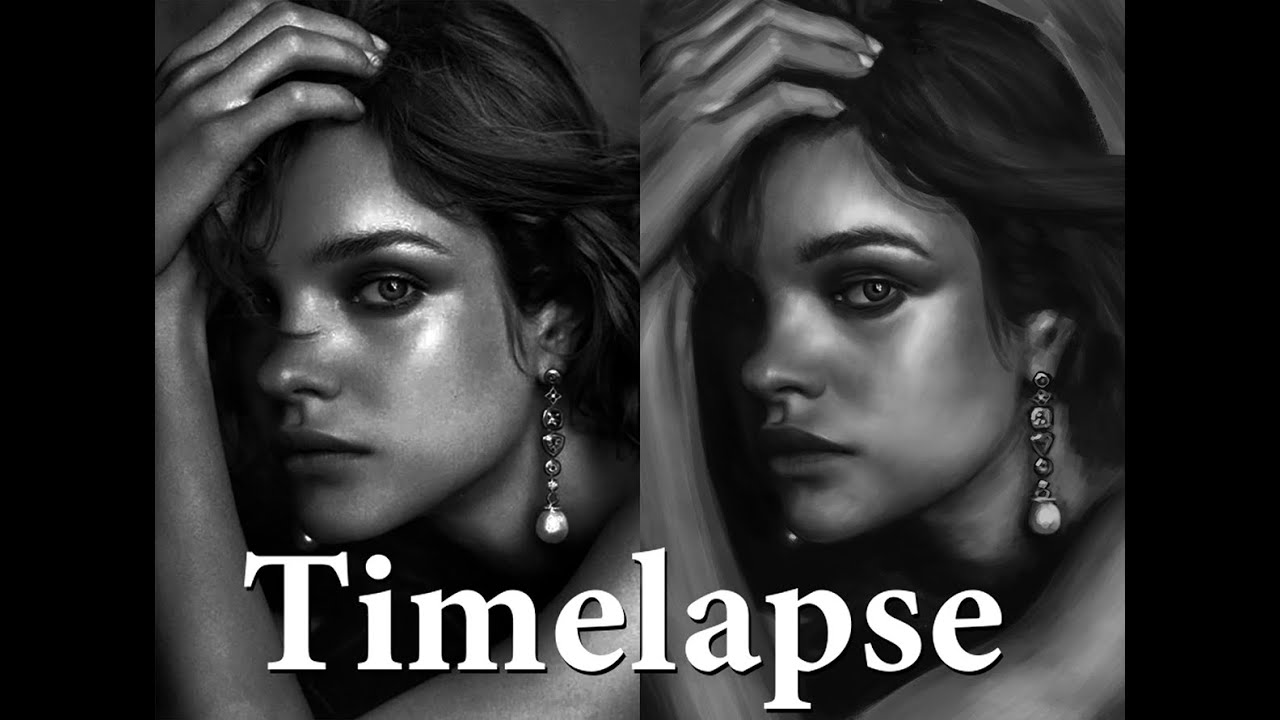 Portrait Study Timelapse Youtube