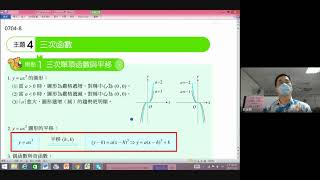 好好學數學0704-8-1。多項式。三次單項函數的圖形。函數平移。