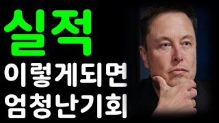 실적 선행분석! 만약 이렇게 되면 놓치면 안될기회