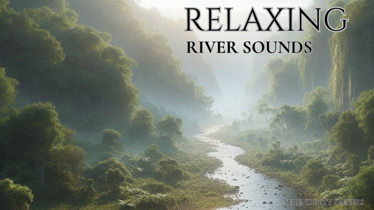 Asmr Nature Sounds Of A River For Deep Sleep And Relaxation Youtube