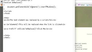 JS 4U 37: Replacing HTML Elements 2