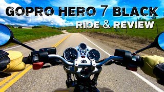 GoPro Hero 7 Black for HyperSmooth Motorcycle Videos | Ride \u0026 Review