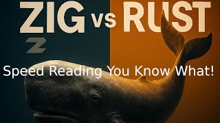 Zig vs Rust: Real-World Test — Who Handles Moby Dick Faster?