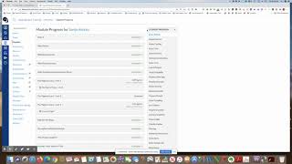 Using Canvas Modules to View the Progress of Students in a Course