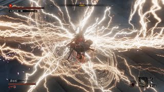 SEKIRO 雷返し返し忍殺 秘伝・桜舞い 苦難+厄憑 心中の弦一郎 ノーダメージ Hard Mode No Damage 2K