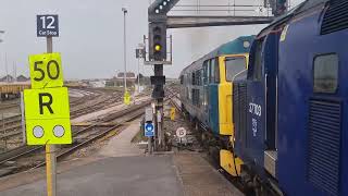 Rare Convoy of Classes  31/37/44/46 Heads off to the  swanage railway 03/05/2022