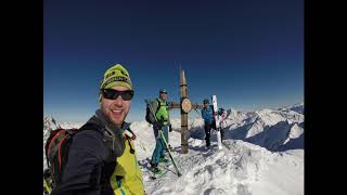 Skitour Kreuzjochspitze St. Anton - Kappl