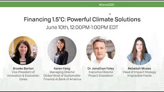 Financing 15°C: Powerful Climate Solutions