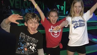 OUR FIRST TIME AT VELOCITY TRAMPOLINE PARK  | We Are The Davises