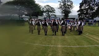 Tullylagan Pipe Band.  Grade 3A.  Scottish Championships 2023