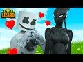 MARSHMELLO FALLS IN LOVE WITH LYNX!!! - Fortnite Short Films