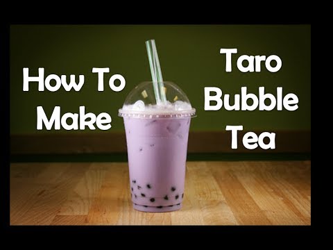 How To Make Taro Bubble Tea How To Make Taro Bubble Tea