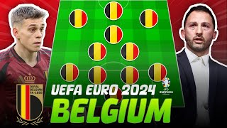 🇧🇪 BELGIUM Potential Lineups UEFA Euro 2024 ft Kevin De Bruyne, Leandro Trossard, Jeremy Doku