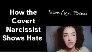 How a Narcissist Shows Hate