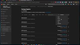 Package: Speed run of how to view generic packages in the user interface
