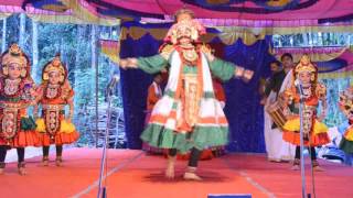 YAKSHAGANA MAHISHA MARDHINI BY DURGA MAKKALA MELA KATEEL 2