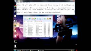 Mouse Recorder on RuneScape - Tutorial